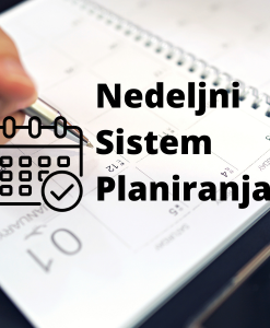 Webinar uživo - Nedeljni Sistem Planiranja