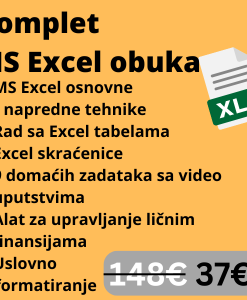 Komplet MS Excel obuka